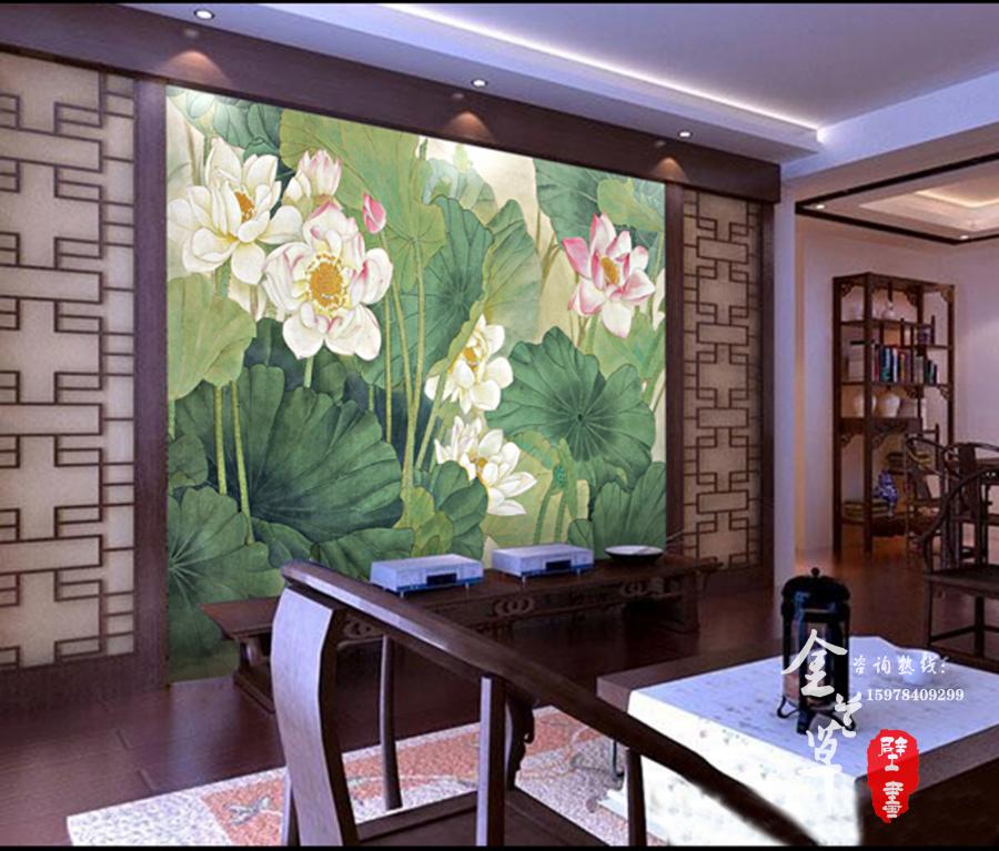 禹州市酒店壁画公司_酒店大堂壁画设计定制