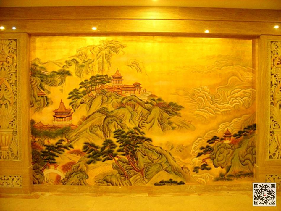 西平县酒店壁画公司_酒店壁画设计定制